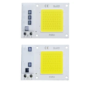 Светодиодный COB-чип AC 220 В 10 Вт 20 Вт 30 Вт 50 Вт Smart IC Нет необходимости в драйвере Светодиодная лампа для прожектора Наружное освещение Diy