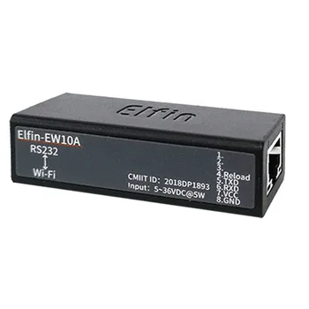 Elfin-EW10A/EW10A-0 с Широким напряжением 5 ~ 36 В DTU Беспроводные сетевые устройства Modbus TPC IP Функция RJ45 RS232 для последовательного подключения к WIFI