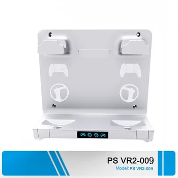 База для зарядки игрового контроллера для PS VR2 для PS5 Зарядное устройство для контроллера, держатель для хранения шлема виртуальной реальности