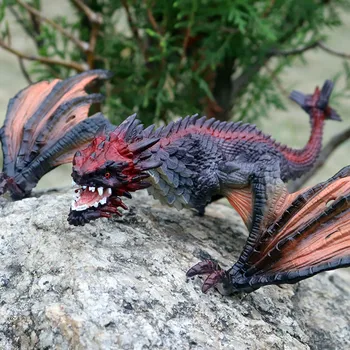 2023 Новая Имитационная модель Динозавра Модель древнего животного Военный дракон Зверь Warcraft Дракон Летающий Дракон Детская игрушка Динозавр