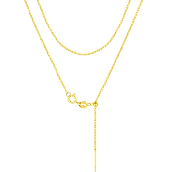 Sinya 18-каратное золото, Универсальная игла Шопена, Регулируемая цепочка, ожерелье для самостоятельного изготовления ювелирных изделий, костюм для подвески, лучший подарок