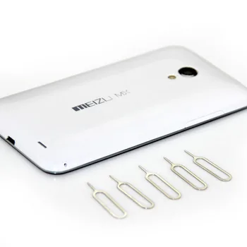 Металлические Иглы для Извлечения Pin-ключа Sim-карты Для Iphone 4 5 6s 7 Plus для Мобильных Телефонов Samsung Galaxy S7 Edge Huawei P9 Lite