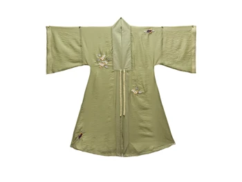 Весенне-летняя рубашка с вышитым воротником эпохи Мин, Китайская одежда эпохи Хань, костюмы для женщин