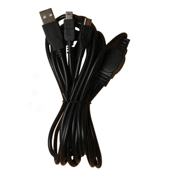 100шт 3,5 М 2 в 1 USB-кабель для зарядки, Игровое USB-зарядное устройство для ps3, ручка для PS4, беспроводной игровой контроллер