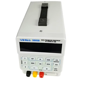 Цифровой программируемый импульсный источник питания для ремонта мобильных телефонов YIHUA 3005D 30V 5A, Регулируемый Ремонт с программным управлением