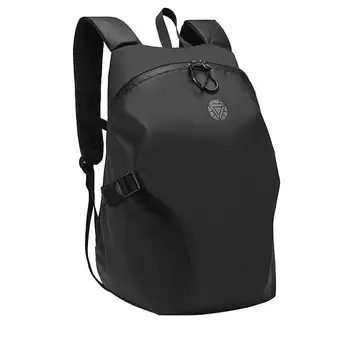 Черный мотоциклетный рюкзак, прочная сумка для хранения мотоциклов со светоотражающей полосой, безопасная в использовании, легкая и портативная, водонепроницаемая