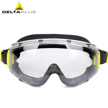 Защитные Очки Deltaplus, защита от запотевания, Спортивные очки для верховой езды, ветрозащитные, пылезащитные, брызгозащищенные, рабочие очки, Защитные очки