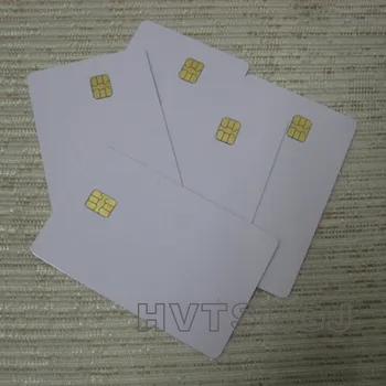 100x пустая кредитная карта CR80 ID ISO PVC SLE4442 PVC Card Бесплатная доставка