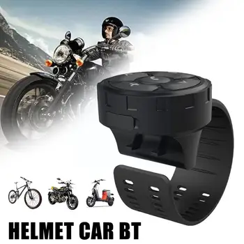 Беспроводной Bluetooth 5.3 Кнопка Дистанционного Управления Шлем Наушники Руль Мотоцикла/Велосипеда Медиа Пульт Дистанционного Управления Управление Рулем E2Z0