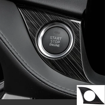 Внутренний Молдинг Для Mazda 6 Mazda6 2019 2020 Автомобильный Стайлинг С Одним Ключом Запуска двигателя Остановки Зажигания Кнопочное Кольцо Накладка