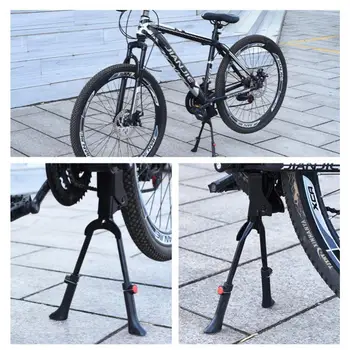 Двойная ножная подставка для велосипеда, Центральное крепление, Подставка для велосипеда, Складная Сверхмощная Регулируемая Велосипедная подставка с двойной ножкой, НОВИНКА 2022