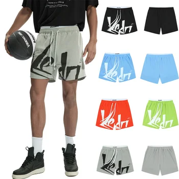 2023 Дышащие шорты для бега Veidoorn, сетчатые спортивные шорты с карманами, Мужские штаны для тенниса, Бадминтона, футбола