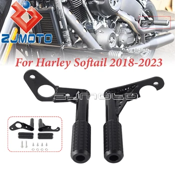 Для Harley Softail Standard Street Bob FXBB FXFB FXFBS FXLR S/ST 2018-23 Мотоциклетная Панель для Защиты заднего Пассажира Защитный Бампер двигателя