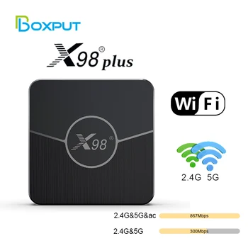 BOXPUTX98 plus Smart TV Box Android 11 Amlogic S905W2 AV1 2,4 G и 5,8 G Wifi 4K BT 4 ГБ 32 ГБ 64 ГБ Медиаплеер Youtube телеприставка