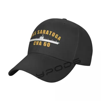 USS Saratoga Cva 60 Однотонная бейсболка Snapback Кепки S Casquette Шляпы Для Мужчин и женщин