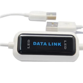 Высокоскоростной кабель для передачи данных с USB 2.0 на USB Онлайн-обмен ссылками Сеть Прямая передача файлов данных Кабельный мост с ПК на ПК Ноутбук