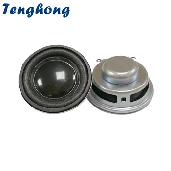 Tenghong 2шт 36 мм Мини Аудио Портативные Колонки 4 Ом 3 Вт Внутренний Магнитный 13 Сердечник Полный Спектр Bluetooth Динамик Для Домашнего Кинотеатра