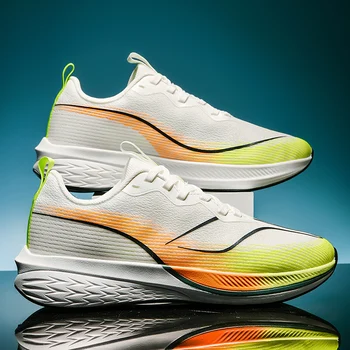 Новинка 2023, мужские кроссовки для бега, Дышащая спортивная обувь для улицы, Легкие кроссовки для женщин, удобная обувь для спортивных тренировок