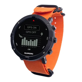Смарт-часы SUNROAD цифровые мужские спортивные часы с GPS-позиционированием FR935, анализ данных, Водонепроницаемая синхронизация 50 м, мобильный телефон