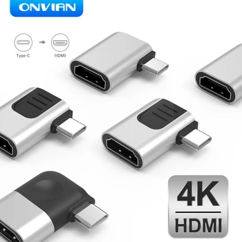 Onvian USB C-HDMI Адаптер 4K 2K Кабель Type C-HDMI Для MacBook Samsung Galaxy S10 Huawei Mate P20 Pro USB-C HDMI Адаптер