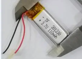 бесплатная доставка 2 шт./лот 301230 3,7 В 110 мАч полимерная литий-ионная аккумуляторная батарея li-po для гарнитуры BH505