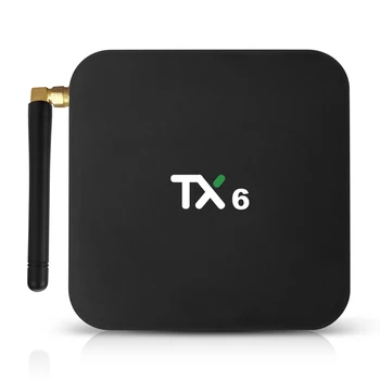Оригинальный Tanix TX6 Smart TV Box Android 9,0 Allwinner H616 4G/32G Wifi Bluetooth 4K HDR Медиа Сетевой Плеер Телеприставка