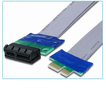 PCI Expres x1 PCI E Riser Card Extender Удлинительная Лента Гибкий Кабель Для Перемещения