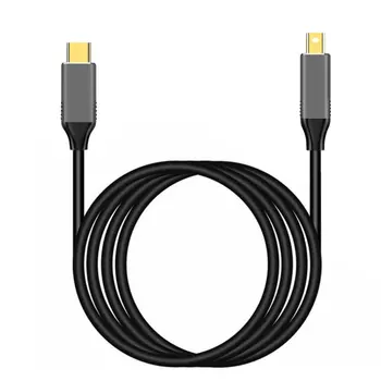 Новый кабель USBC к Mini Displayport 6 футов USB Type C Thunderbolt 3 к Mini DP Cord 4k Практичные Портативные Кабели