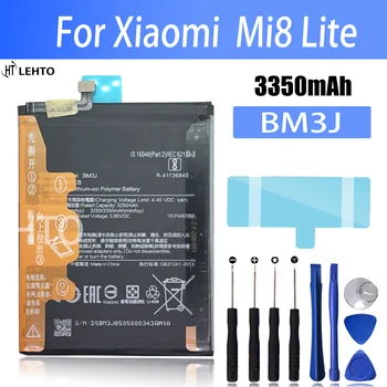 100% Оригинальный аккумулятор bm3J для XIAOMI Mi 8 Lite, сменный аккумулятор для телефона Bateria