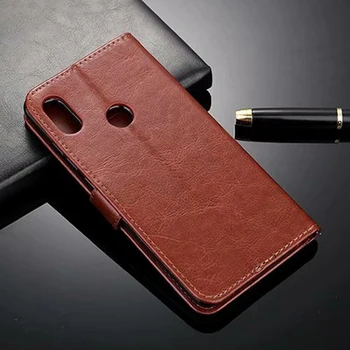 Для Xiaomi Redmi Note 5 Pro/Redmi Note 5 Чехол-бумажник с откидной крышкой из искусственной кожи