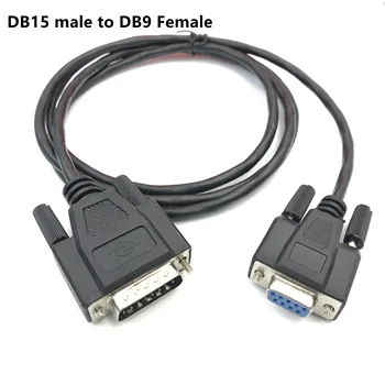 DB9 9PIN-DB15 15PIN кабель db9 Female-db15 male Профессиональный кабель электронного взвешивания DB9 на заказ с последовательным портом