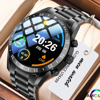 2023 Новые смарт-часы с Bluetooth-вызовом, мужские водонепроницаемые Спортивные часы для фитнеса, роскошные смарт-часы для мужчин IOS Android