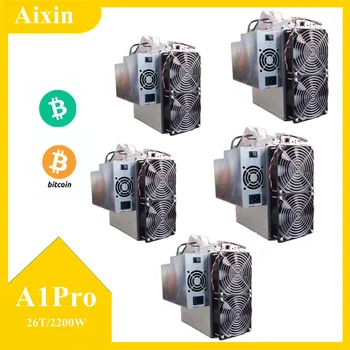 Новые 5 Шт Aisen A1Pro 26Th Bitcoin Mining Machine AIXIN A1 Pro Love Core A1 Asic Miner С Блоком питания