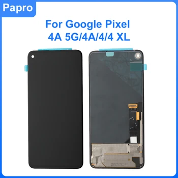 OEM OLED-экран для Google Pixel 4 4A XL 5G ЖК-дисплей Без битых пикселей, сенсорный экран, дигитайзер в сборе, запасные части для ремонта