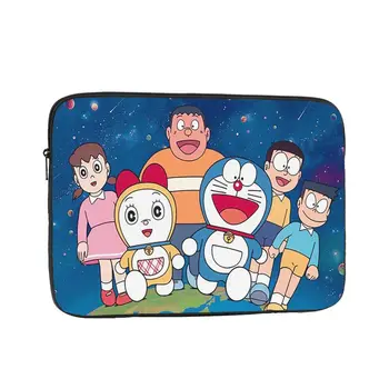 Япония Аниме Doraemon 12 13 15 17 Дюймов Сумка для ноутбука Чехол Для ноутбука Противоударный Чехол Сумка