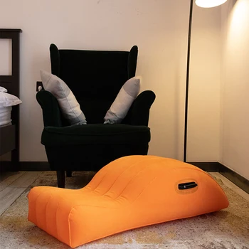 Надувной диван-надувное кресло, переносной диван для отдыха с воздушным насосом для гостиной в помещении, спальни, надувная кровать на открытом воздухе