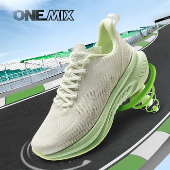 ONEMIX 2023 Tune Удобные Кроссовки для бега с дышащей сеткой, летние И осенние спортивные кроссовки, Новые женские Мужские Кроссовки