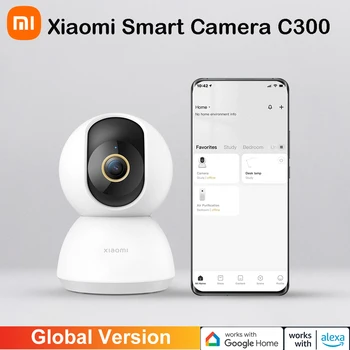 Xiaomi Mi Smart Camera C300 Глобальная версия Радионяни и Радионяни 2K 1296P Сверхчистая IP-Панорамная Камера HD Ночного Видения Веб-камера