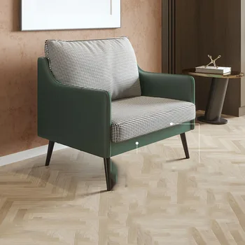 Роскошные тканевые диваны для гостиной, Современные Зеленые Кожаные диваны для гостиной в Европе, Комфортное кресло в скандинавском Стиле, Мебель для дома Muebles