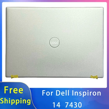 Новинка для Dell Inspiron 14 7430 Замена корпуса Аксессуары для ноутбуков ЖК-задняя крышка С ЛОГОТИПОМ Серебристый 032T42