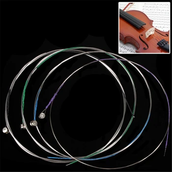 Набор струн для скрипки IRIN Professional H.I.H (4 шт в одной упаковке) Струны для скрипки из мельхиорового сплава, струны для скрипки