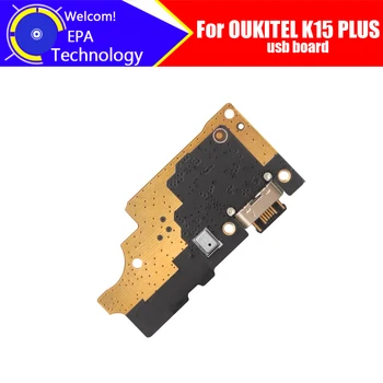 Плата USB OUKITEL K15 PLUS, 100% Оригинальная новая плата для зарядки через USB, сменные аксессуары для телефона OUKITEL K15 PLUS.
