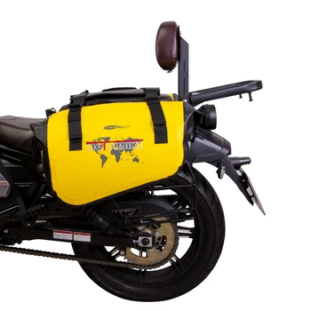 Мотоциклетная Седельная сумка 2шт 25Л Большой Емкости для езды на открытом воздухе На заднем сиденье Водонепроницаемые боковые сумки для BMW F800GS Для Honda Сумка для хранения
