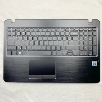 Корейская клавиатура с подставкой для рук Samsung NP500R5M 500R5M Korea KR BA98-01277B черного цвета с тачпадом KR Layout