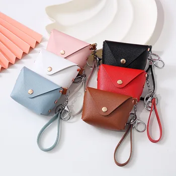 Корейская версия креативного интернет-магазина Red Hot Personality Key Chain Bag из искусственной кожи, Карман для рук, мини-сумка для хранения, Маленькая сумка