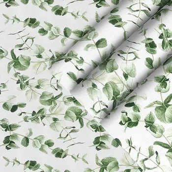 Обои с зелеными листьями в винтажном стиле, отклеивающиеся обои, современная контактная бумага с листьями, Самоклеящиеся обои, Декор стен спальни