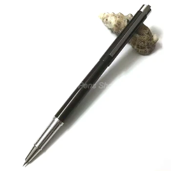 Jinhao 126 Черно-Серебряная Авторучка EF С Наконечником 0,38 мм Для Пишущей ручки JFP002