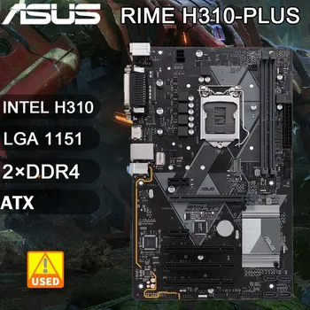 Материнская плата Asus PRIME H310-PLUS LGA 1151 DDR4 ram 32GB Intel H31Motherboard PCI-E 3.0 USB3.1 ATX для процессоров Core i3-8350K i5-8600