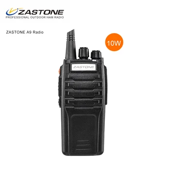 Zastone A9 10 Вт Коммуникационное Оборудование UHF 400-480 МГц Ручной Приемопередатчик Walkie Talkie CB Радио Портативная Рация