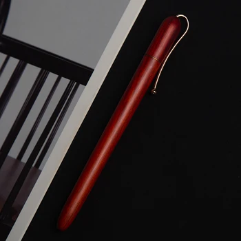 Роскошная ручка, ручная авторучка из сандалового дерева, кончик 0,58 мм, подарок на день рождения, канцелярские принадлежности